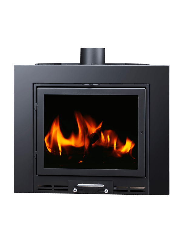 Stufa a legna con inserto radiante CL14 14KW